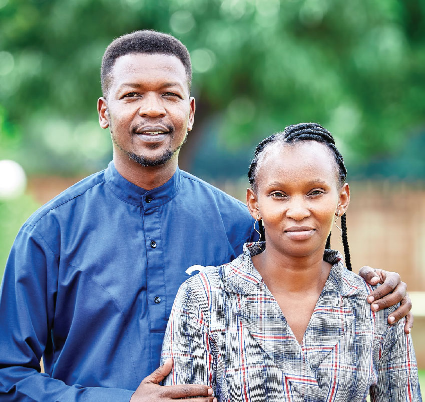 Mr. & Mrs. Moses Njagi